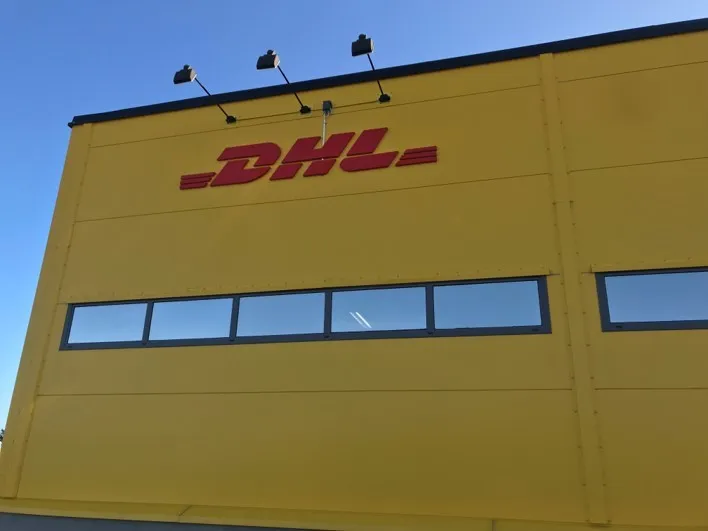 DHL lagerbyggnad