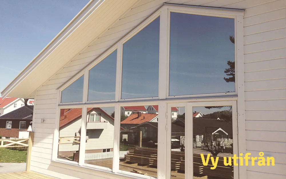 Professionell solfilm installation